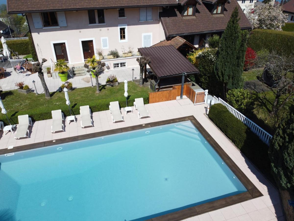L'Oasis Hotell Évian-les-Bains Exteriör bild